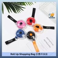 Roll Up Shopping Bag/ Foldable Travel Bag / Foldable Casual Bag / Foldable Eco Bag / Foldable Shoppi