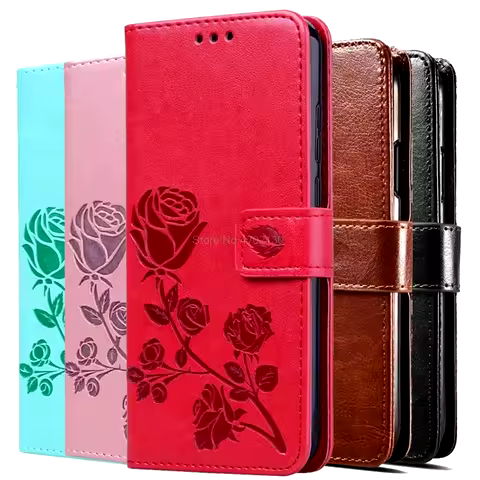 Wallet Cover For LG Risio 3 V30S V30S+ V35 V40 ThinQ X2 X4 X4+ X5 2018 Xpression Plus case Flip Cove