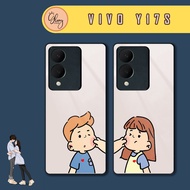 HP Vivo Y17S Couple Softcase | Case Vivo Y17S | Vivo Y17S Phone Case | Vivo Y17S Softcase | Acrylic 