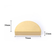 Tarikan Bulat Lemari Gold Tarikan Pintu Lemari Handle Tarikan Lemari Tarikan Laci Setengah Lingkaran