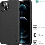 Nillkin Hard Pro Case iphone 13 6.1 - Frosted Shield Black Casing Ori