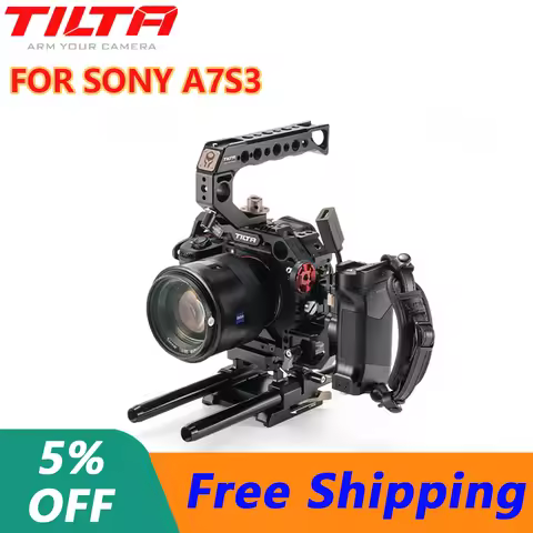 Tilta Sony A7S3 A7SIII Camera Cage Full Cage / Half Cage Protect case Side Handle Lightweight Black 
