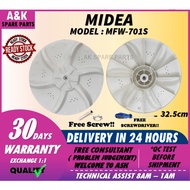 MFW-701S Midea washing machine pulsator / pinggan mesin basuh  32.5cm Washing Machine Spare Parts