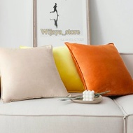 Suade sofa cushion cover 30x30 40x40 45x45 50x50 60x60 plain premium suede