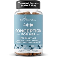 Eu Natural Conception for Her Fertility Supplements for Women - Ovulation, Hormonal Balance & Regula