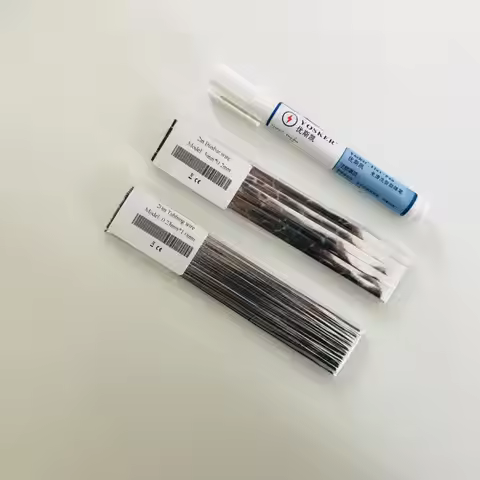 Solar panel solder Wire. Solar cell Tab wire 20meters 1.0mmx0.23mm + 2m 5mmx0.2mm Give 1pcs flux pen