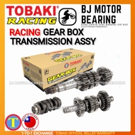 TOBAKI RACING GEAR BOX TRANSMISSION ASSY EX5 DREAM / WAVE125 MODIFY 5 SPEED / Y16ZR / LC135 5S / Y15ZR(MODIFY 6 SPEED)