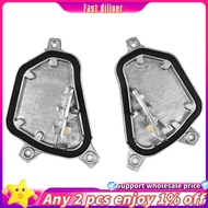 JR-1Pair Car Headlight LED Module Angle Eyes DRL Daytime Running Light for BMW X1 F48 F49 2017-2019 