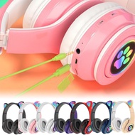 zczrlumbnyCute Led Cat Ear Bluetooth Wireless Headphones | Cat Headphones Wireless Lights - Earphones &amp; Headphones -