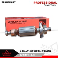 ORI !! MT370AB Stator Gulungan Rumah Angker/Armatur Mesin Trimmer Profil Maktec MT370 YUKIDO FOR MAK