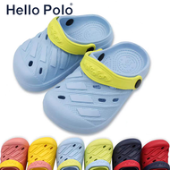 Hello Polo รองเท้าแตะเด็ก,รองเท้าหัวโต,รองเท้าเด็ก,รองเท้าแตะแฟชั่น,เหมาะสําหรับเด็ก,เหมาะสําหรับครอบครัวและฤดูร้อน,MH-9016C