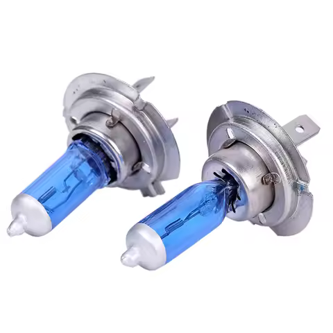 2pcs H7 Halogen Lights Car Head Light Bulb Lamp H7 12V 55W Super White 5000K-6000K 12V 100W Headligh