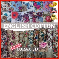 YEE CURTAIN Kain Langsir Heavy Cotton Vintage English Cotton Bidang 60inci Langsir Corak Vintage