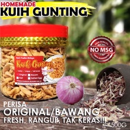 🔥FRESH STOCK🔥 HOMEMADE KUIH GUNTING ORIGINAL DAN BERPERISA - SNEK RANGUP 500g