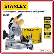 STANLEY SM16 1650W Compound Mitre Saw 254mm