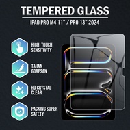 IPad Pro M4 11 13 Inch 2024 WiFi 5G Gen 5 7 5th 7th Tempered Glass Anti Gores TG Screen Protector Pe