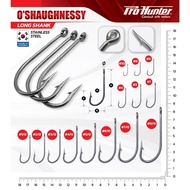 2X Long Stainless Steel Hook Sharp And Strong Made In Korea Pro Hunter O'Shaughnessy SS 1930 Fishing