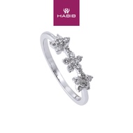 HABIB Diamond Ring in 585/14K White Gold 268481223