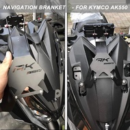 Motorcycle Accessories Front Mid Navigation Bracket GPS Mobile Phone Charging For KYMCO AK550 ak550 
