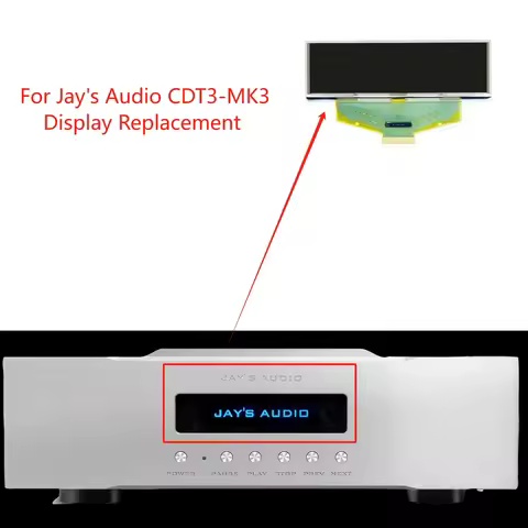 New Original 3.12inch Oled Display for Jay's Audio CDT3-MK3 Screen Replacement