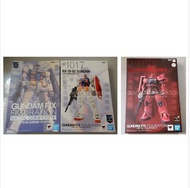 GFFMC GUNDAM FIX FIGURATION METAL COMPOSITE 超合金 40週年 #1017 #1018 RX-78-02 MS-06S Char Aznable’s ZAKU