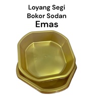 Loyang Serbaguna 1 Lusin 2 Lusin 3 Lusin Bokor Sodan Loyang Segi Plastik Murah Cocok untuk Berbagai