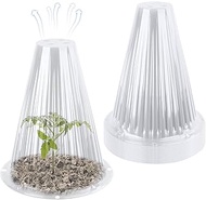 20 Pack Garden Cloches for Plants, Reusable Bell Plant Cover, Plant Covers Protectors from Animals S