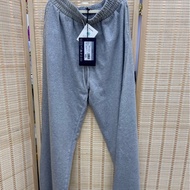 Prada 25新款灰色三角標純棉運動褲 衛褲 S碼