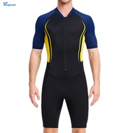 TonyLen Dive Wet Suit Wetsuit Men 1.5Mm Neoprene Material Lightwight For Swimming Short Sleeve Swims
