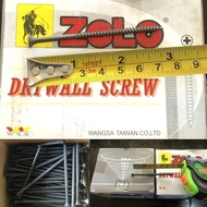 Gypsum Screw Fastener Nut Bolt Gypsum Screw Zolo 6 X 3" Inch 3 Inch Box 7 Cm 7Cm