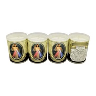 Catholic Devotional Candle (24 Hours) – Assorted Designs