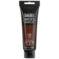LIQUITEX BASICS ACRYLIC - BURNT UMBER