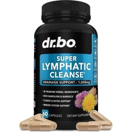 Lymphatic Drainage Supplements Pills - Lymphatic Support Total Herbal Cleanse Products Echinacea, Gi