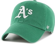 47 Brand Strapback Cap Clean Up Oakland Athletics Kelly