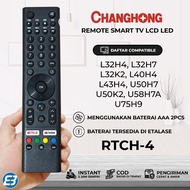 Changhong TV Remote SHP-801 L32H4 L32H7 L32K2 L40H4 L43H4 U50H7 U50K2 U58H7A U75H9 non voice