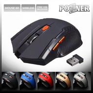 Mouse GAMING Wireless POZNER MOUSE 6D USB 2.4GHz Optical Mouse
