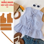 HARD PAPER PRE-CUT 3 HOLE SHIRT-A665