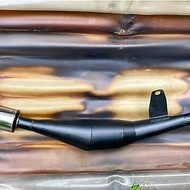 Alpha racingknalpot rc bravo full blackknalpot