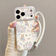 For Tecno Spark Go 3 1 1s 10 20 20c 50 40c 40 Pro Plus Slim Camon 50 Ultra 5G Pop 9 Cute bunny flowe