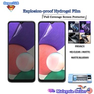 Samsung Galaxy A22 | A22 5G | A42 | A32 5G | A32 4G | M51 Hydrogel Screen Protector Clear Matte Priv