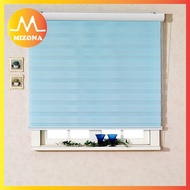MIZONA Modern Home Indoor 120cm Window Zebra Curtain Screen Roller Blind Bidai Zebra Langsir (120cm x 180cm) بيداي زيبرا