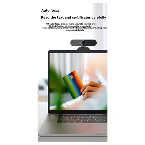 FULL-Online Class Dedicated Q20 4K High Definition Computer Webcam Live Camera For Desktop Notebook