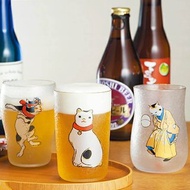(3入木盒禮盒組)【日本ADERIA】歌川國芳江戶貓浮世繪啤酒三件組
