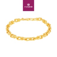 HABIB Oro Italia 916 Yellow Gold Bracelet GW41350922