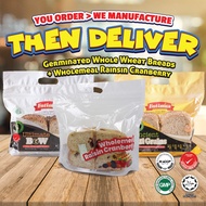 FATIMAS Germinated Whole-Wheat Bread 2 packs + Wholemeal Raisin Cranberry Bread x1