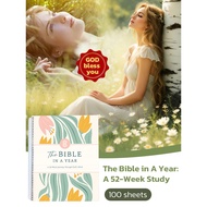 【52Weeks Design/Portable】Scripture Meditation Notebook/Bible Journal/Group Study Notes/52 Weeks Plan