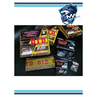 DID D.I.D SPROCKET SET AD PERFORMANCE WITH CHAIN RANTAI 428 HDS FOR YAMAHA RXZ Y125 LC135 4S 5S 15T 37T 38T 39T 120L