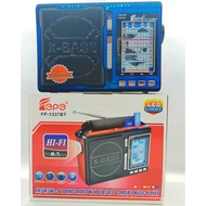 ☍❁FEPE 10 bands Radio with USB/SD/TF/Bluetooth/MP3 (FP-1338BT)