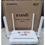 SKYWORTH Combo Box AX3000 GN630V Unfi Wi-Fi Easy Mesh Router