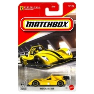 matchbox-RADUCAL SR3 XXR Steel Model Authentic Scale 1/64 Toy Car Collectibles MB4A1